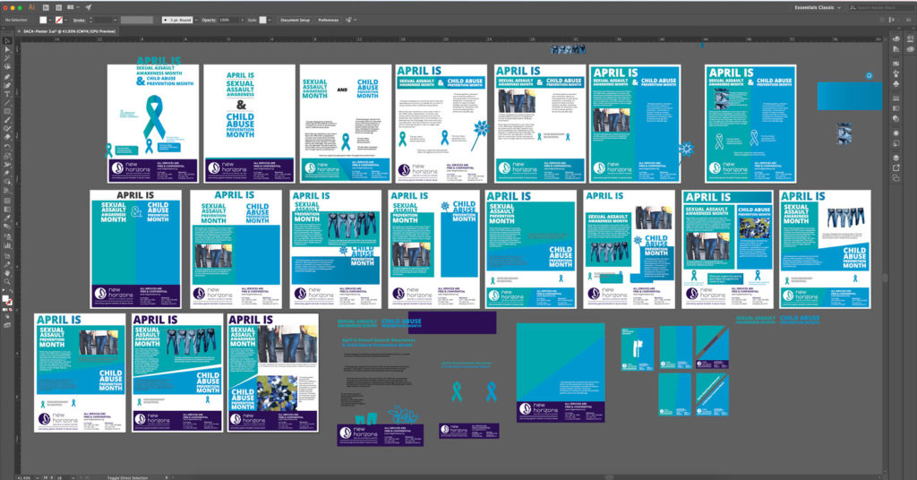 Student's developments sketches and ideation examples