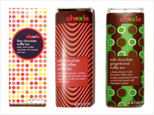 Chocolate bar packaging examples