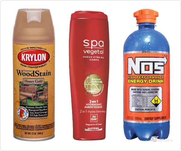 Can and bottle packaging examples