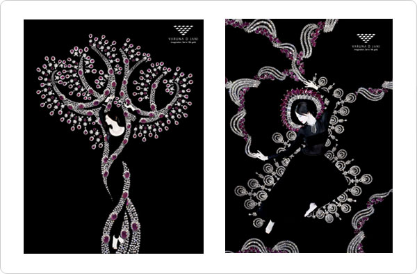 Advertising example demonstrating the design element shape