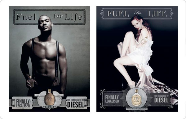 Advertising example demonstrating the design element value