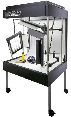 Photo of a product photo booth