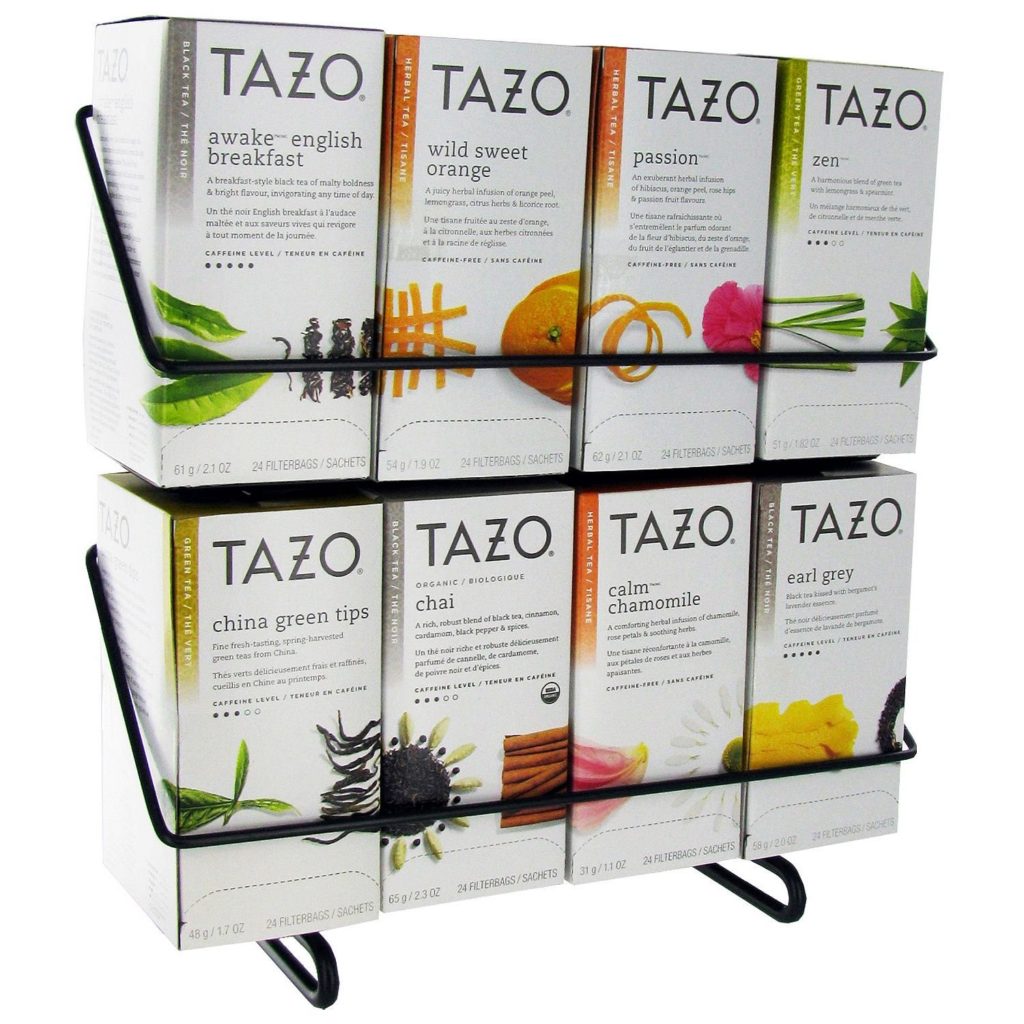 Counter display for Tazo tea
