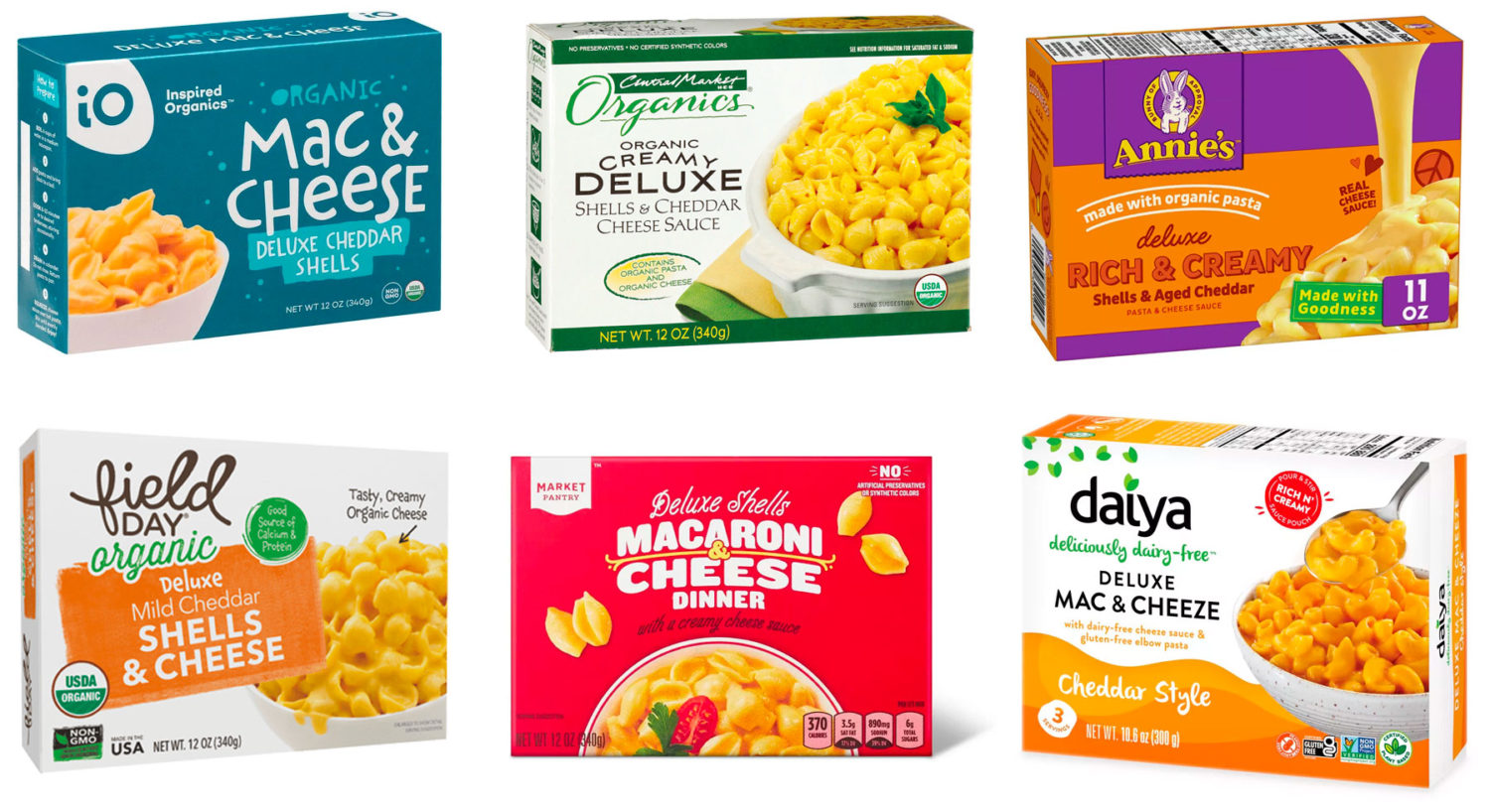 Mac and cheese packaging box design examples