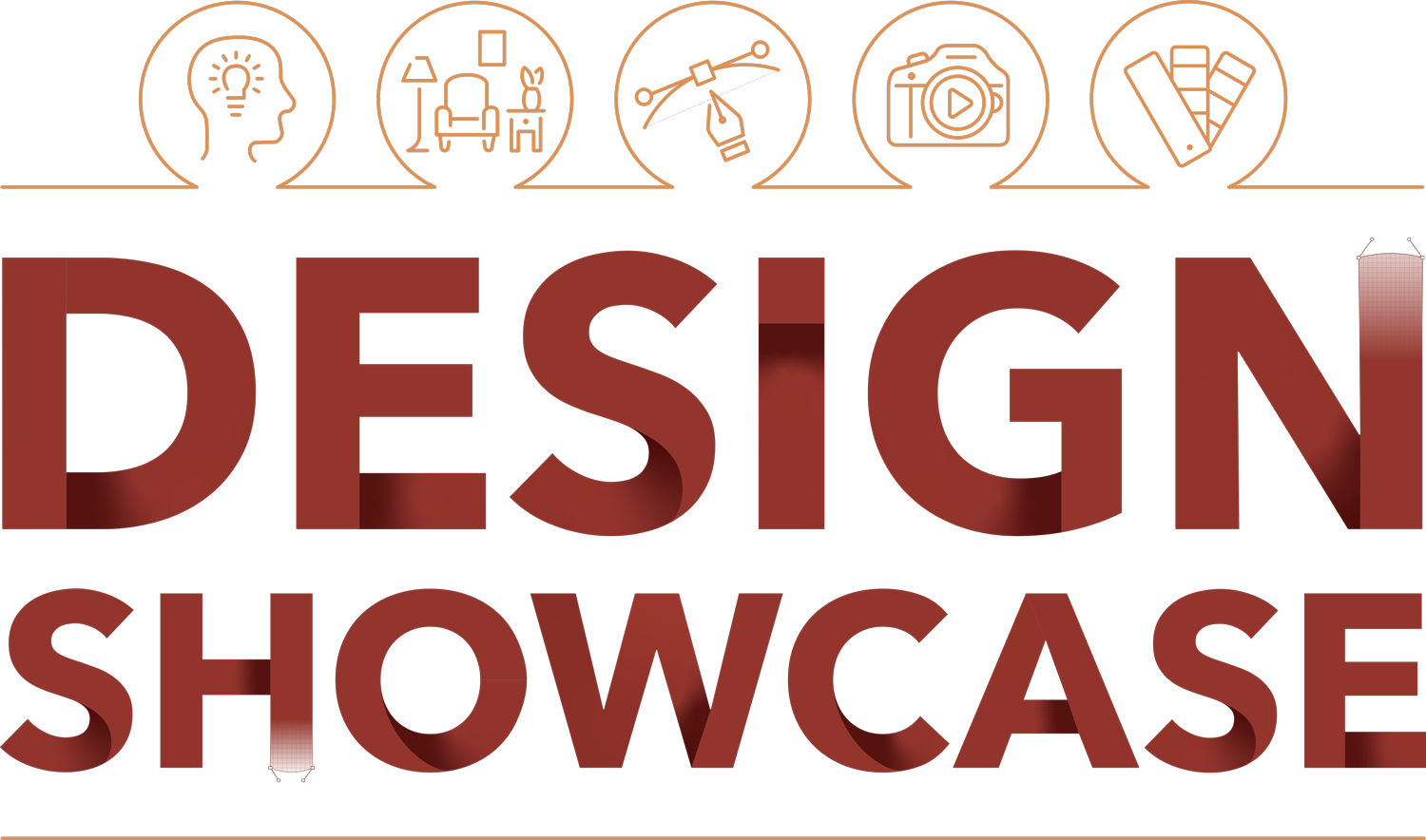 Image of the Design Showcase title logo.