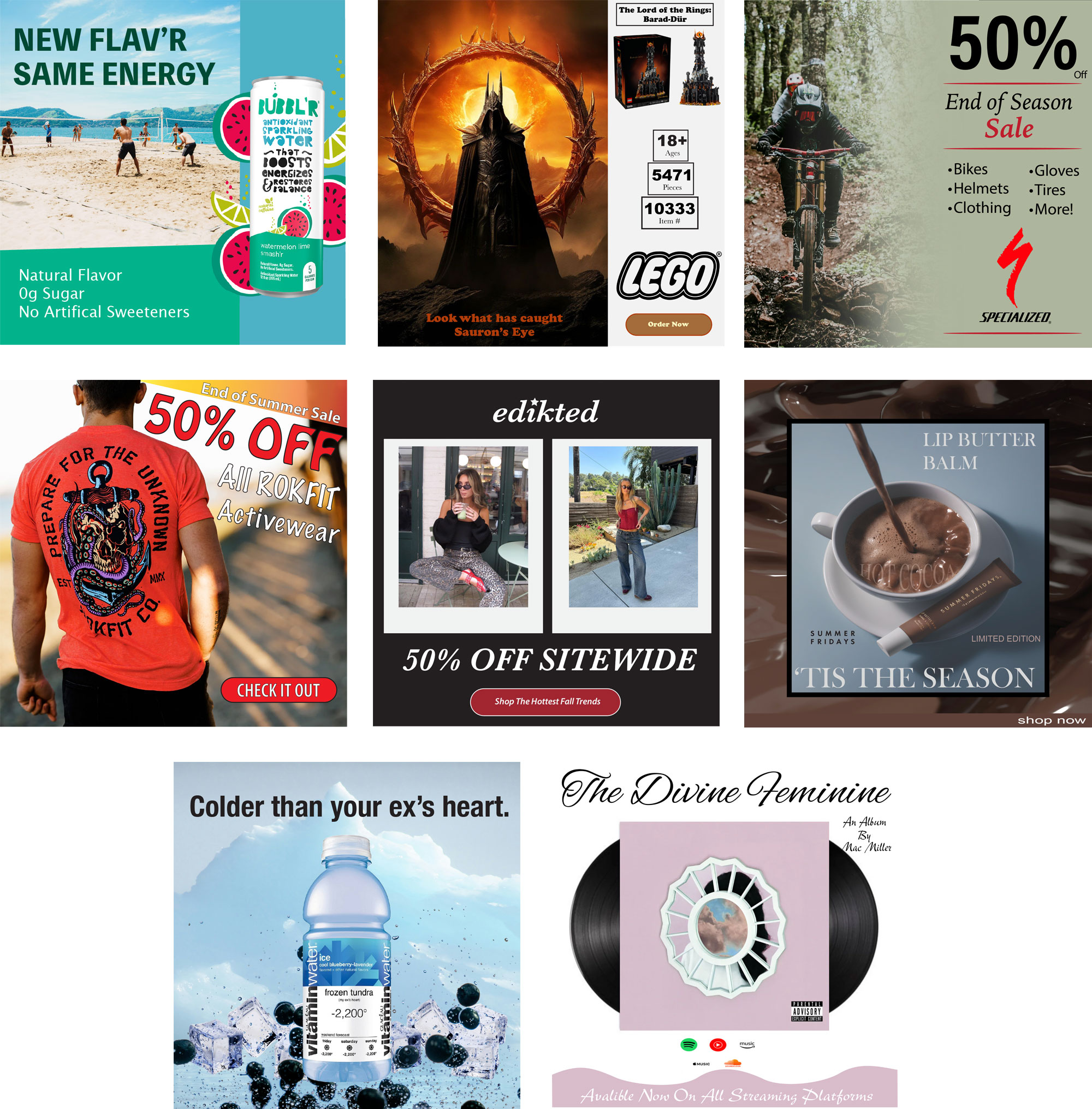 Social Media Student Examples