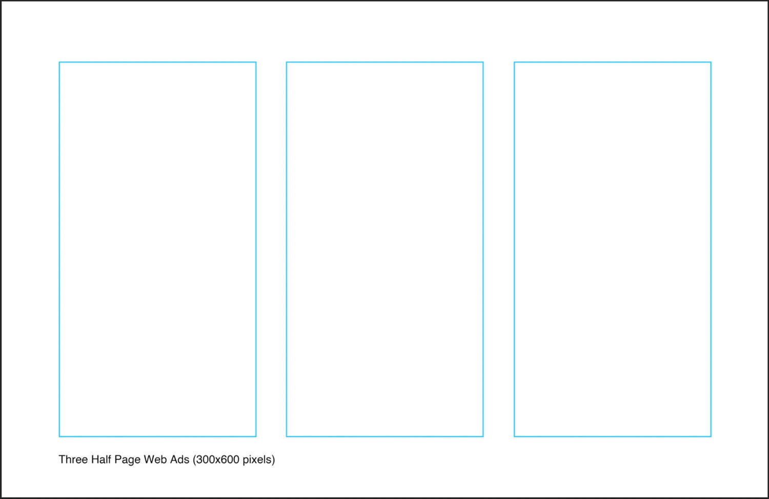Web ad design template thumbnail