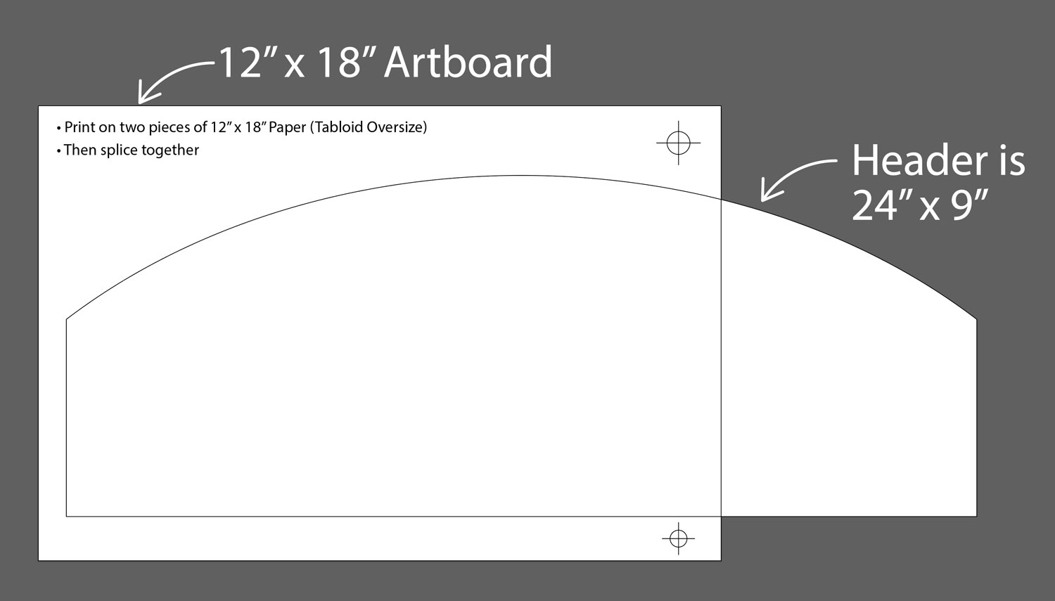 Design showcase display header template thumbnail