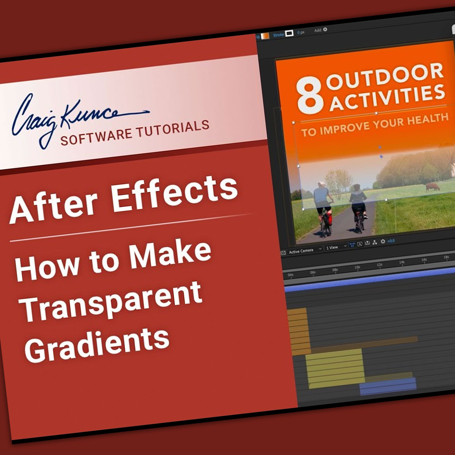 Example of a tutorial video from my YouTube portfolio