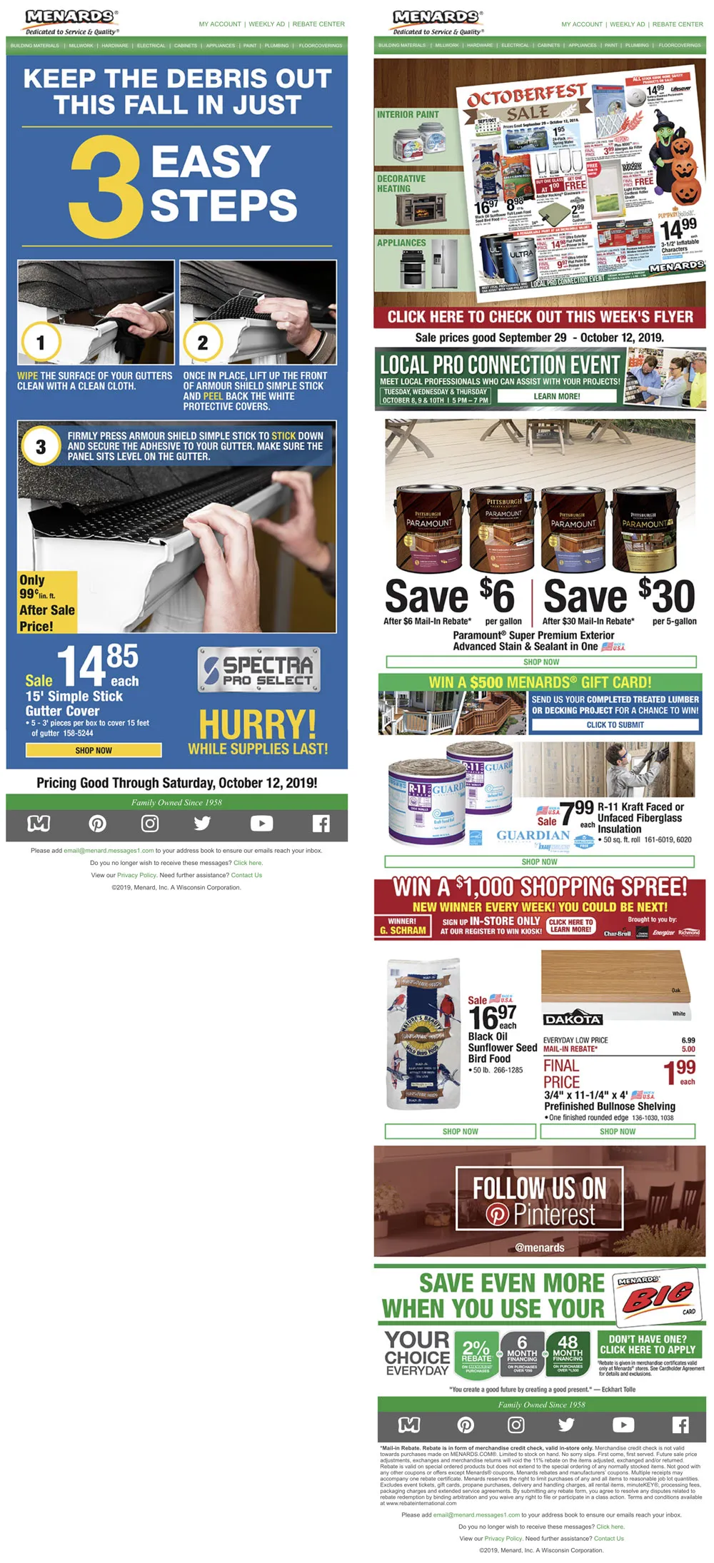 Email marketing examples