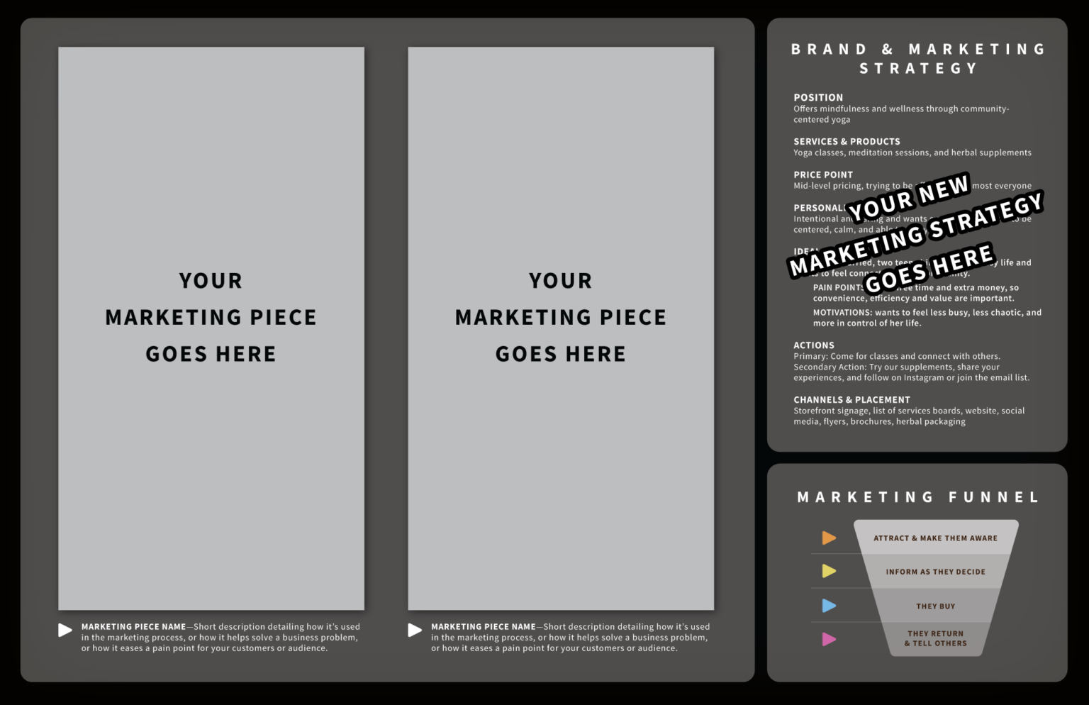 2-Page Portfolio Template – Craig Kunce