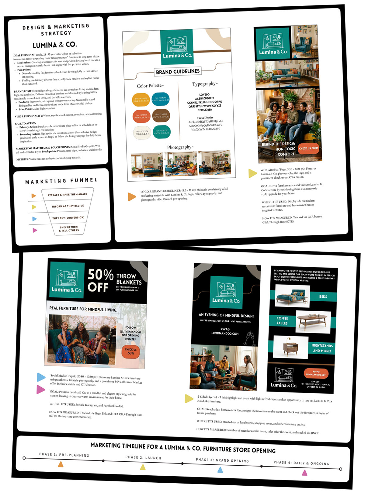 Example of a marketing campaign designed be a student.