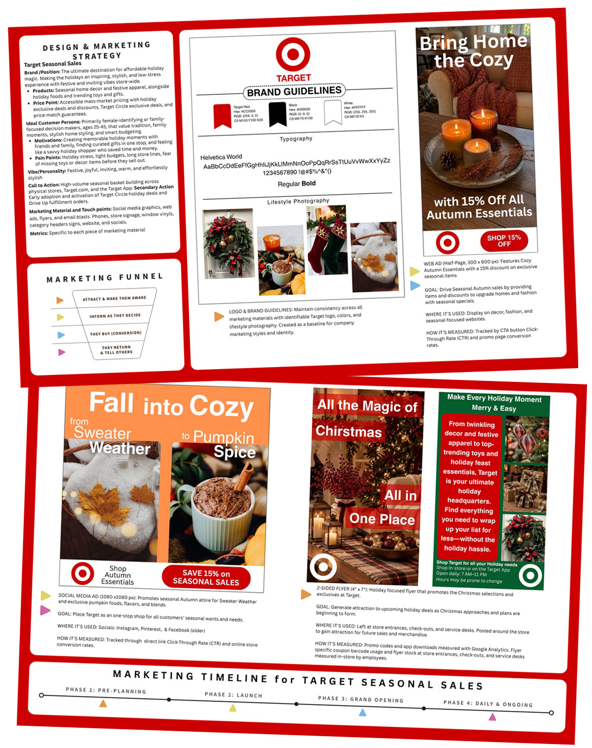 Example of a marketing campaign designed be a student.