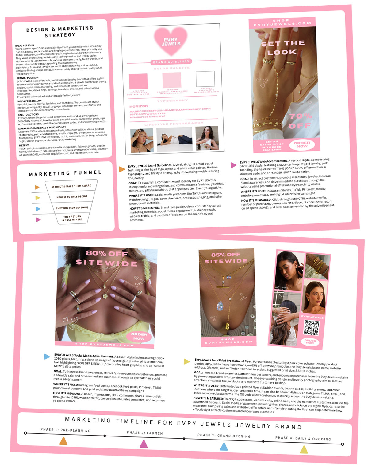 Example of a marketing campaign designed be a student.