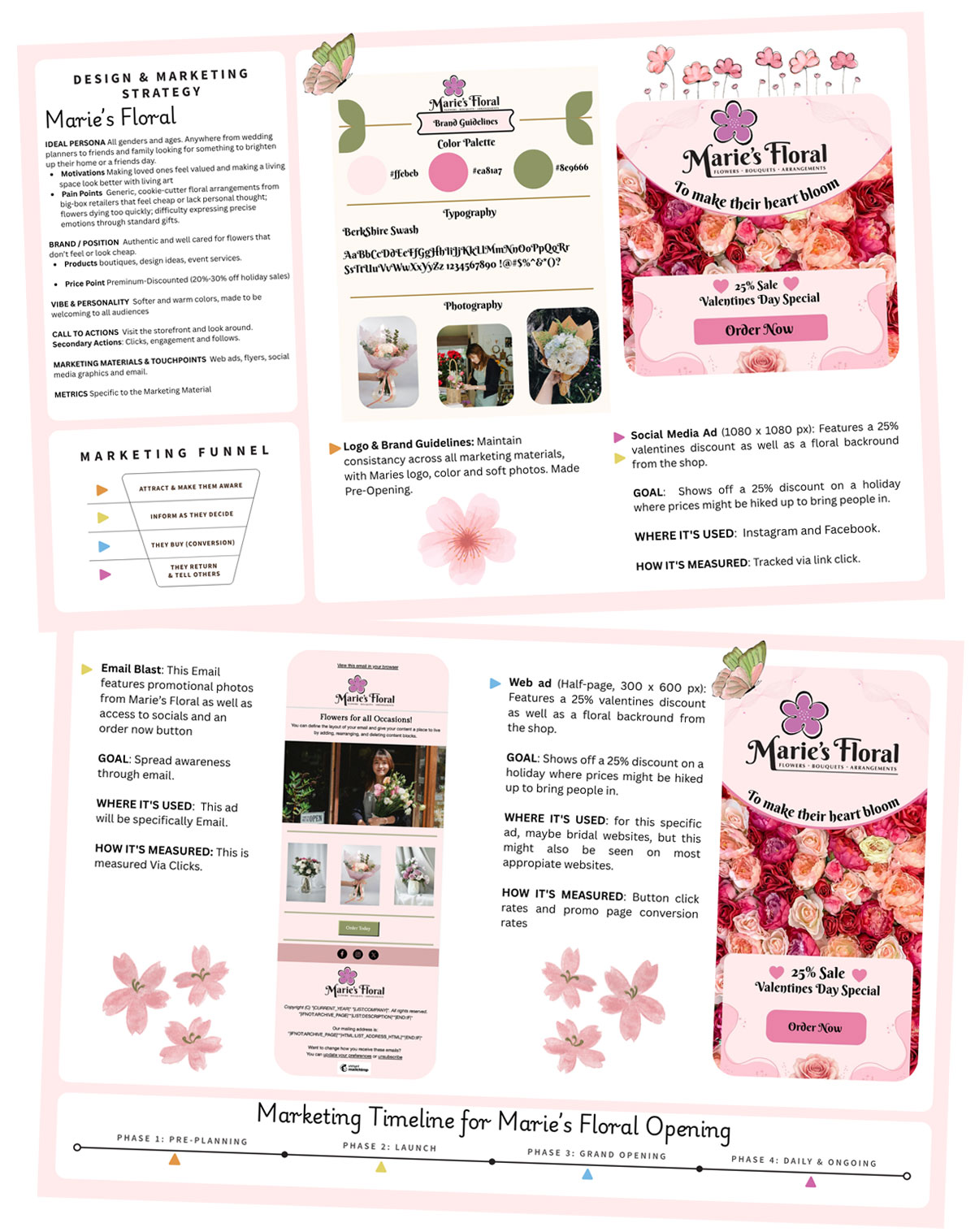 Example of a marketing campaign designed be a student.