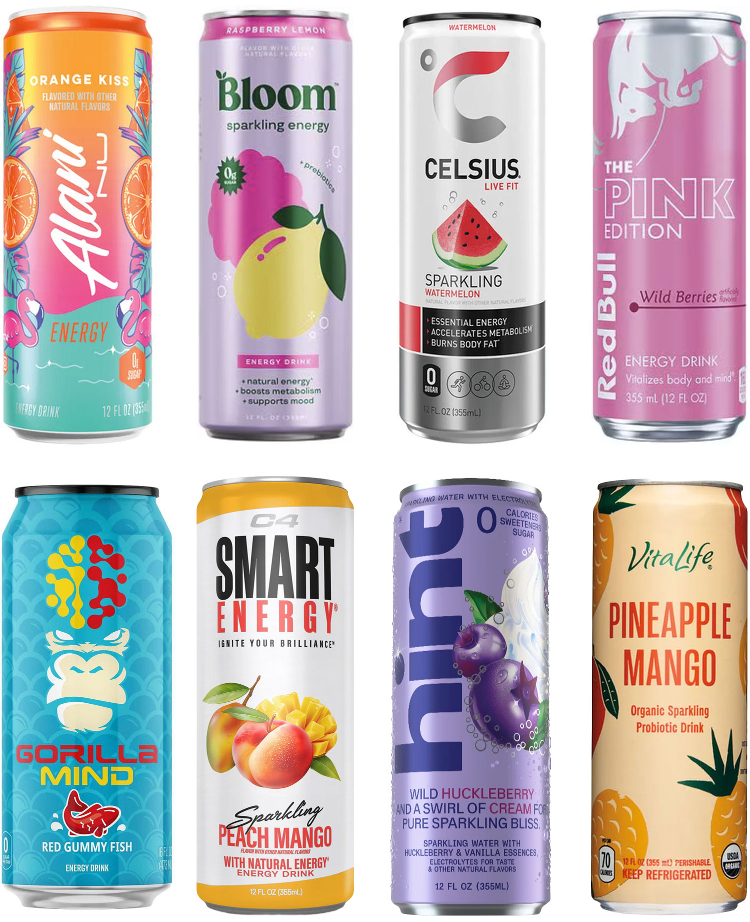 Image showing several beverage can design examples.
